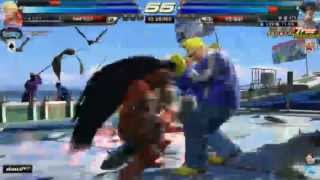 Tekken Strike Saint (Ganryu/Bob) vs Knee (Devil Jin/Bryan)