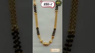 Short Mangalsutra | Latest design 18 inch Fancy Mangalsutra Jewellery collection