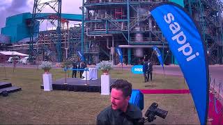 Sappi Saiccor environmental project upgrade launch full broadcast