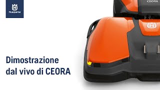 Dimostrazione di CEORA e Apparecchi professionali Husqvarna