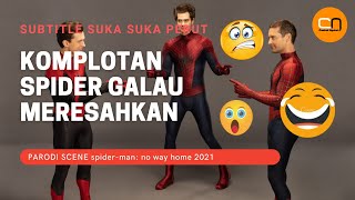 ASUPAN ANAK MARVEL ( PARODI MEME SPIDERMAN JADI OJ3K ONL1NE )