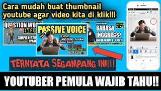 CARA BUAT THUMBNAIL MENARIK HINGGA UPLOAD DI YOUTUBE | Learning TV With Mr. Dino