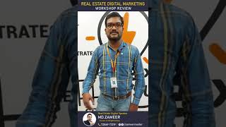 Real Estate Digital Marketing Workshop Review 2 by Santosh | Zameer - Real Estate Digital Speaker