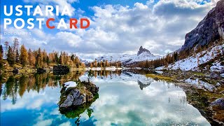 Postcard from Federa lake - Dolomites