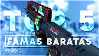 CS2 | Top 5 MEJORES Skins de FAMAS Baratas [Calidades y Precios]