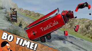 BeamNG - We Make The Worst Truck Drivers!