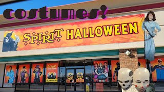 HALLOWEEN STORE! Spirit Halloween store tour. Costumes and props!