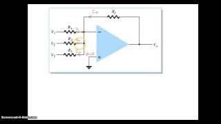 Voltage Summing Amplifier