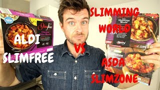 Slimming World vs Aldi Slimfree vs Asda Slimzone ready meals - Weigh In Time