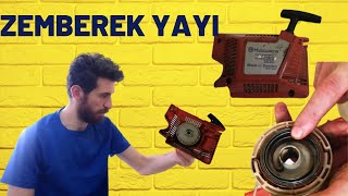 Motorlu Testerelerin Korkulu Rüyası ZEMBEREK YAYI ! Starter Kapağı Ve Zemberek Tamiri