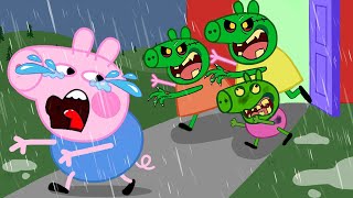 Zombie Apocalypse, Zombies Appear At The Pig House🧟‍♀️ | Peppa Pig Funny Animation