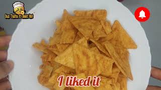 asmr Bingo Mad Angles Achari Masti Triangular shaped chips big pack unboxing ASMR