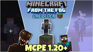 Cách Tải Addon/Mod From The Fog One Block Giống PC Trong MCPE 1.20+ |How To Dowload FTF One Block MC