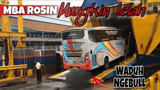 KOK SAMPAI BERASAP‼️ TARIK NAFAS SAAT NAIK KAPAL BUS ROSALIA INDAH