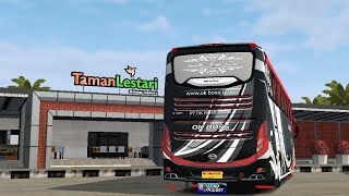 STORY' WA jam panas || kukira sama tapi beda po. bus [ cinematic bussid 3.7.1 ]