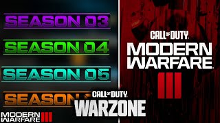 БОЛЬШОЙ СЛИВ БУДУЩИХ СЕЗОНОВ В CALL OF DUTY: MODERN WARFARE 3 (2023) / WARZONE 2.0