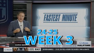 Fastest 3 Minutes | Week 3 2024-25