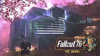 Fallout 76 camp build : Hillside Villa