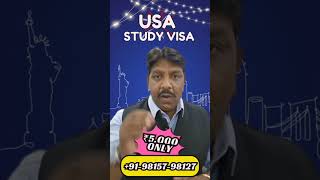 Study in USA! i20 in just 5000