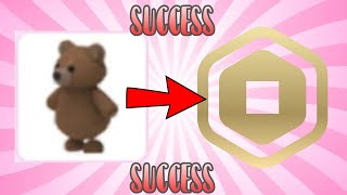 74th Cross Trading Proof || Adopt Me To ROBUX || Caty's Pr3ppy Trades