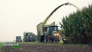 Mais häckseln mit Claas Jaguar 950&960 + Fendt Vario 930, 920, 714, 724, 924, 718 usw. [HD]