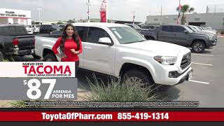 Verano y ahorros empiezan ya en Toyota of Pharr