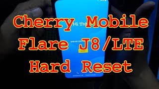 Cherry Mobile | Flare J8/LTE | Hard Reset