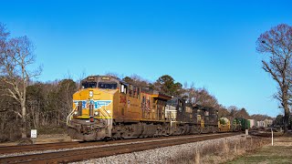 NS P78, NS 24X with UP power, NS 18D, NS 28R, & NS 243 at Wellford