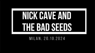 Nick Cave And The Bad Seeds - Milan Forum, Milan, Italy (20-10-2024)