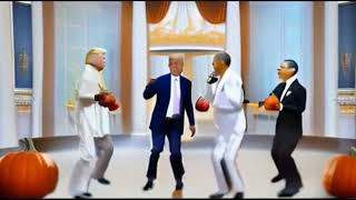 Trump, Biden,  and Obama Jamming out