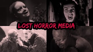 20 Lost Pieces Of Horror Media