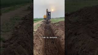 Awesome Excavator Operator Skills - Excavator Operator With Highly Precise Skills  EP156 #Shorts