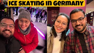 INDIAN RESTAURANT in GERMANY 🇩🇪 || ICE SKATING in GERMANY ||