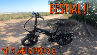 VITILAN I7 PRO 2.0 / 🚴‍♂️LA BICI ELECTRICA QUE PARECE UNA MOTO 🚴‍♂️/ BESTIAL / GINESSOT