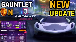 Asphalt 9 *NEW UPDATE* - GAUNTLET ON ASPHALT 9 (A9 China)