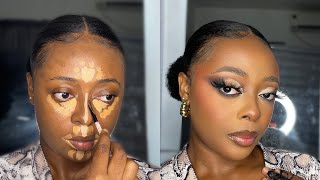 STEP BY STEP SOFT GLAM MAKEUP TUTORIAL || PERFECT BLENDING TECHNIQUES