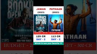 Jawan vs Pathaan movie comparison || box office collection #pathaan #jawan #rlglawa #shorts #viral