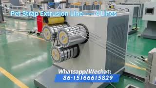 400kg/h PET Strap Extrusion Line from Chinese factory