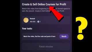 Create & Sell Online Courses for Profit | TapSwap Code