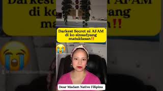 Darkest secret ni AFAM di sinasadyang matuklasan | AFAM Stories by Native Filipina