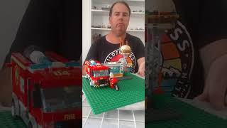 LEGO REVIEW LEGO CITY BURGER BAR FIRE RESCUE SET 60214 FROM 2019-2022  #lego and toy review channel