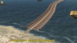 The pantoon bridge [Bridge of board]    history of the bridge 🌉#3danimation #history #facts #viral