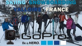 GoPro Hero Session - Skiing/Snowboarding in Valloire [60FPS]