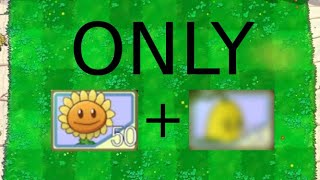 ONLY ONE PLANT CAN BE USED - PVZ Fangame Demo Challenge