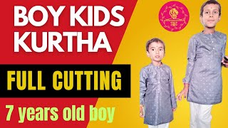 boy kids kurtha full cutting 7 years old boy