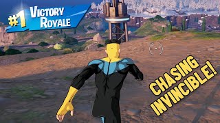 CHASING INVINCIBLE! | Fortnite Battle Royale: OG Season Map No Builds