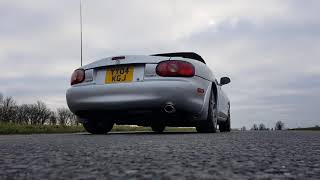 2004 Mazda MX5 MK2.5 Powerflow Exhaust Sound