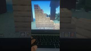 I hit a clip in Minecraft!!!