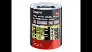 TEST smalto vernice LIDL - LIDL paint test