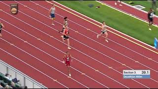 NCAA TRACK & FIELD OUTDOOR : 400M DECATHLON - SERIE 3